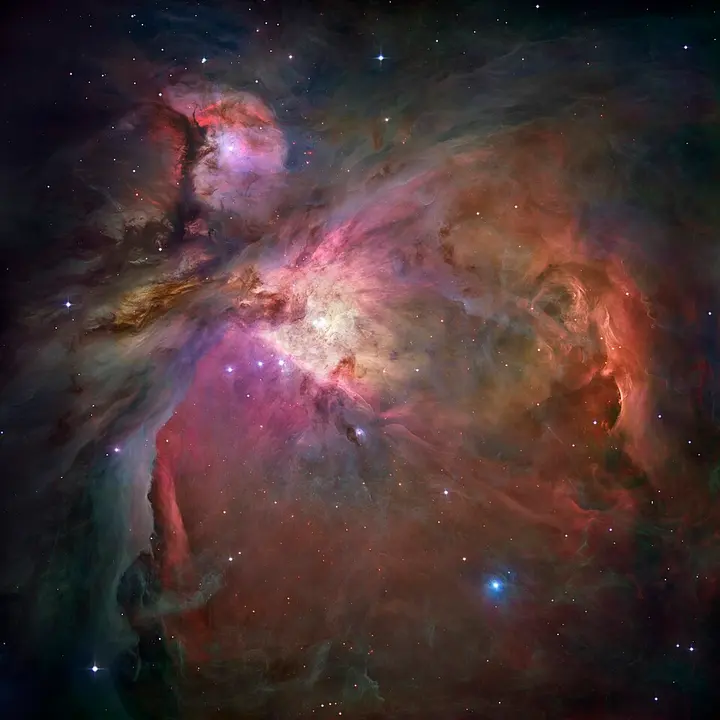 Nebulosa de Orión fotografiada por el telescopio Hubble