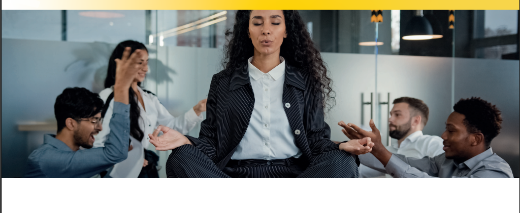 Meditación en la oficina